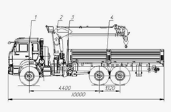 манипулятор Камаз Вездеход